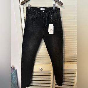 black jeans, new with tags